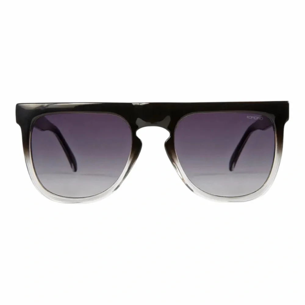 Komono Black Gray Gradient Sunglasses NEW Bennet Paisley